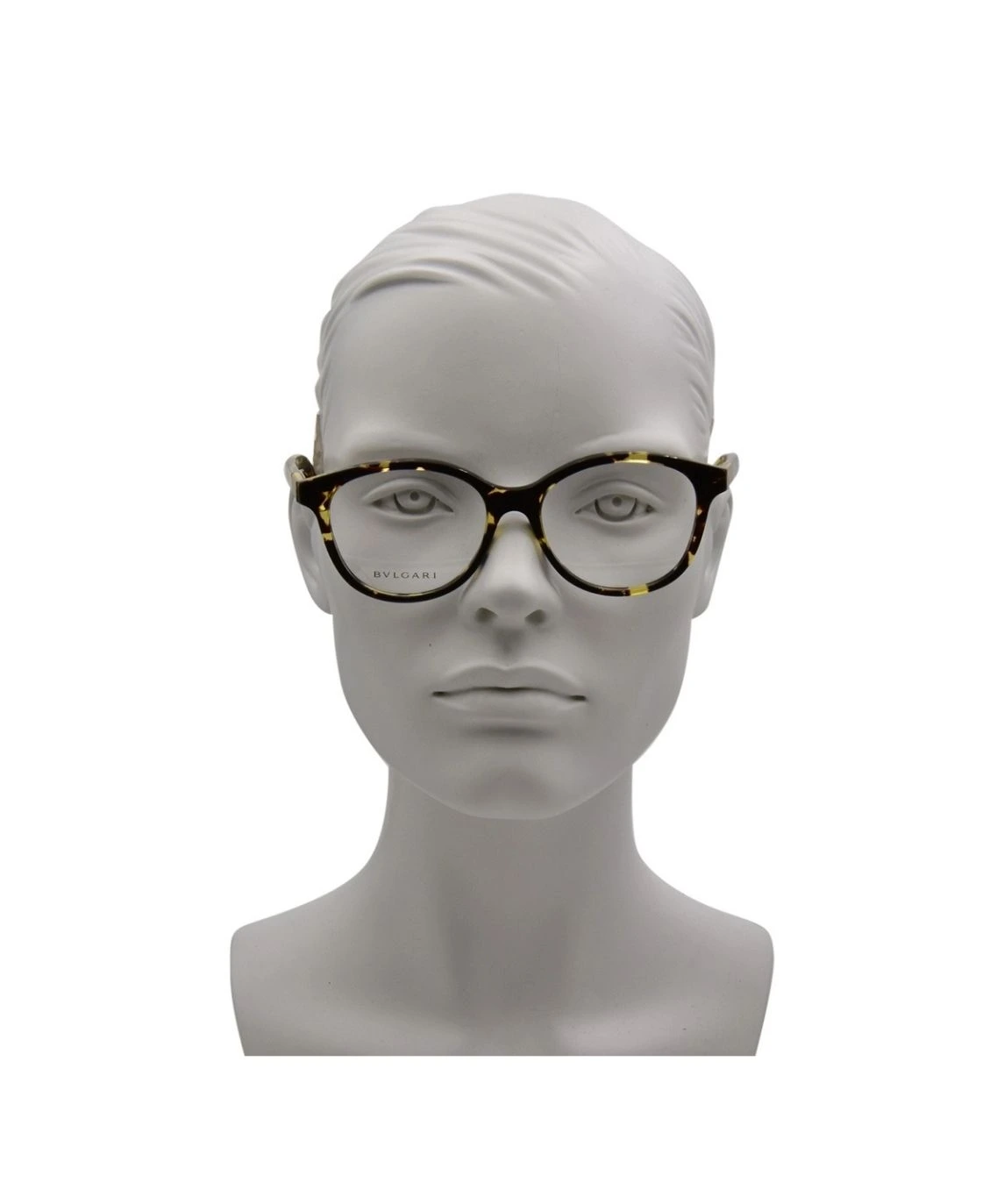 Bvlgari Tubogas BV50083I 001 Eyeglasses Women's Shiny Black Full Rim 52-16-140 - Image 11