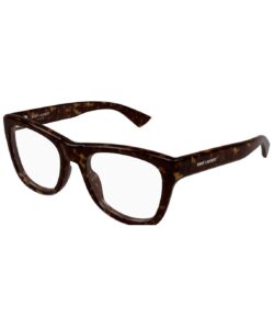 Saint Laurent Opt SL 816 002 Eyeglasses Women's Havana Full Rim 54-19-140