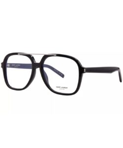 Saint Laurent SL 545 001 Eyeglasses Women's Black Full Rim 58-16-145