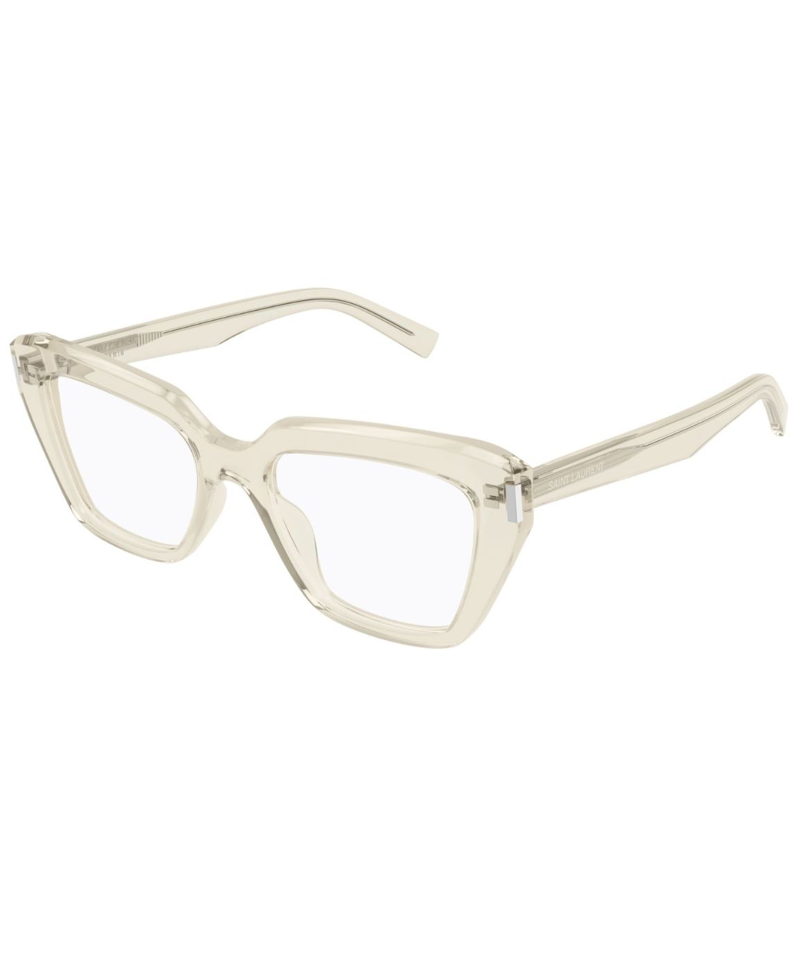 Saint Laurent SL 829 001 Eyeglasses Women's Black Full Rim Cat Eye 54-18-145 - Image 5