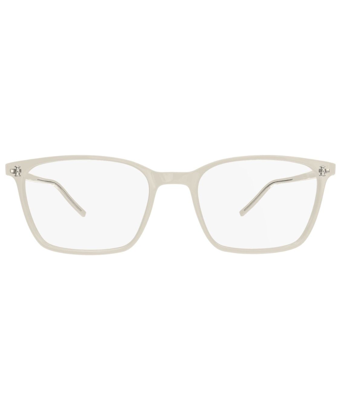 Saint Laurent SL 885 004 Eyeglasses Beige Full Rim Rectangle Shape 53-18-145 - Image 4