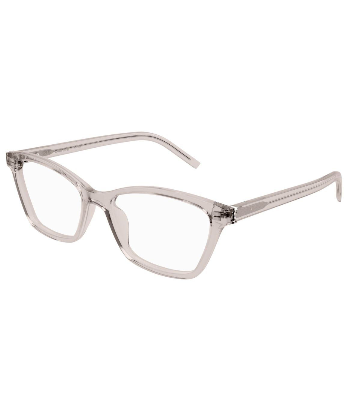 Saint Laurent SL M128 012 Eyeglasses Women's Brown Full Rim Cat Eye 56-16-145 - Image 4