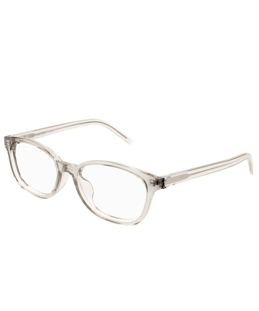 Saint Laurent SL M141/F 006 Eyeglasses Women's Beige Full Rim 54-16-145
