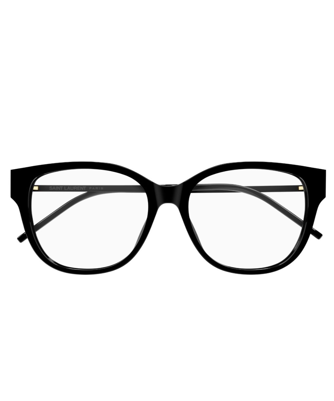 Saint Laurent SL M48O_B/FN 001 Eyeglasses Women's Black Full Rim 55-16-145 - Image 2