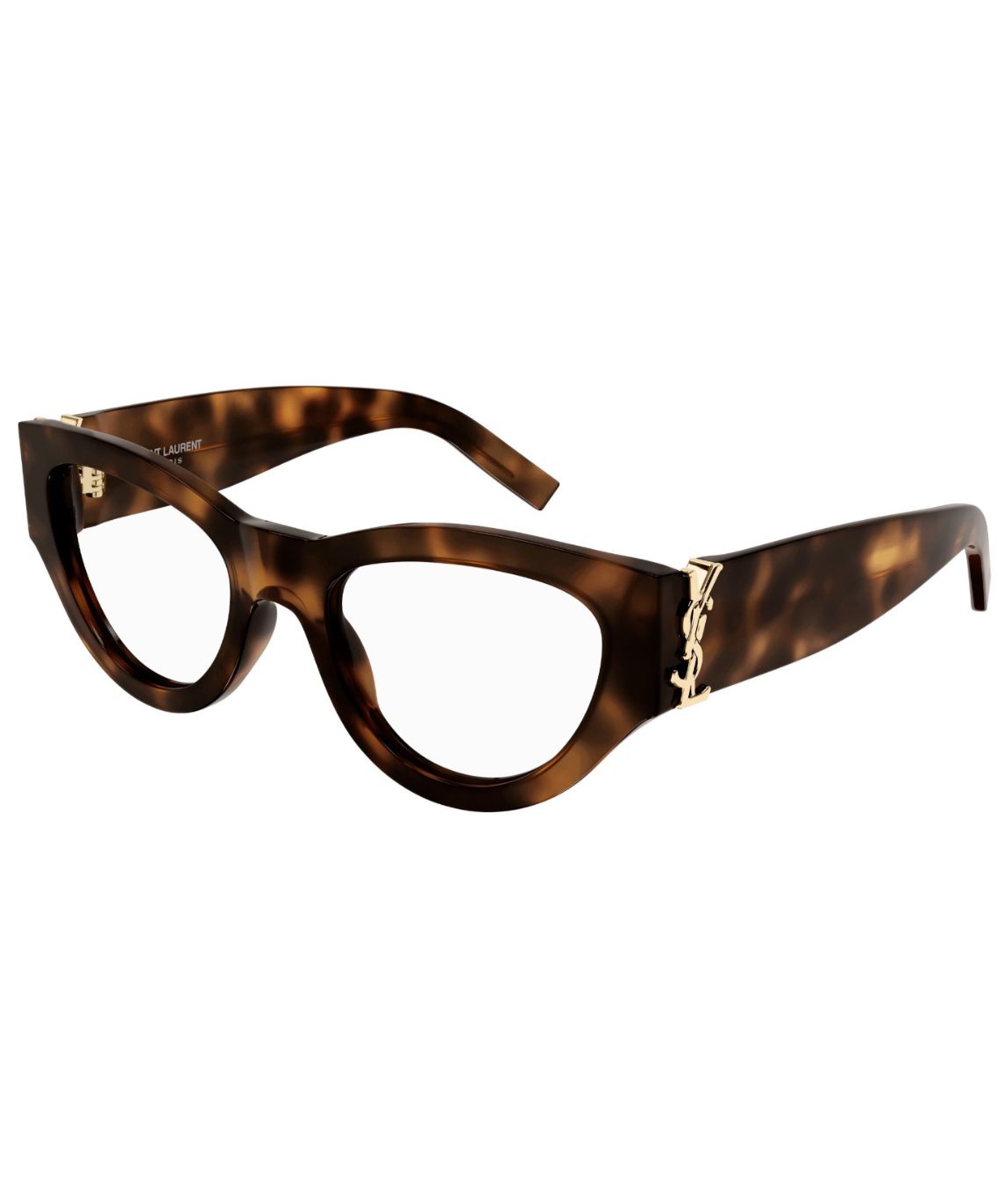 Saint Laurent SL M94 001 Eyeglasses Women's Black Full Rim Cat Eye 53-20-145 - Image 2