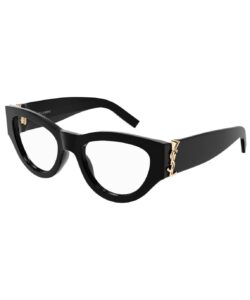 Saint Laurent SL M94 001 Eyeglasses Women's Black Full Rim Cat Eye 53-20-145
