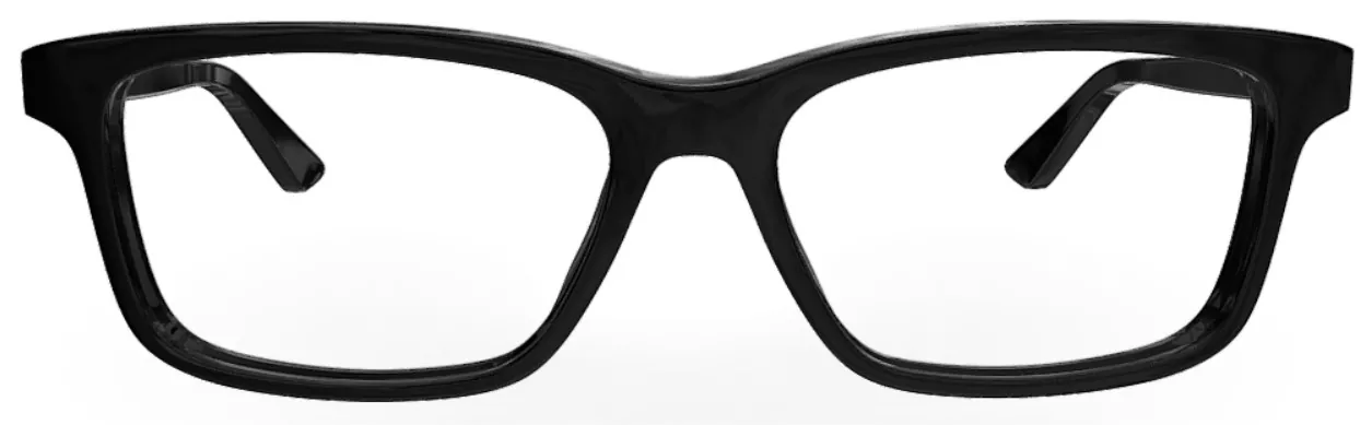 Bottega Veneta BV1314O 006 Eyeglasses Men's Black Full Rim 57-16-145 - Image 2