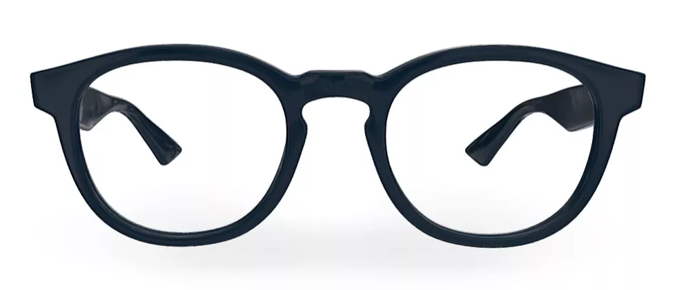 Bottega Veneta BV1339OK 004 Eyeglasses Blue Full Rim 50-21-145 - Image 2