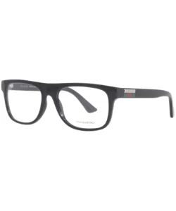 Gucci GG1117O Eyeglasses Men's Full Rim Rectangle Shape