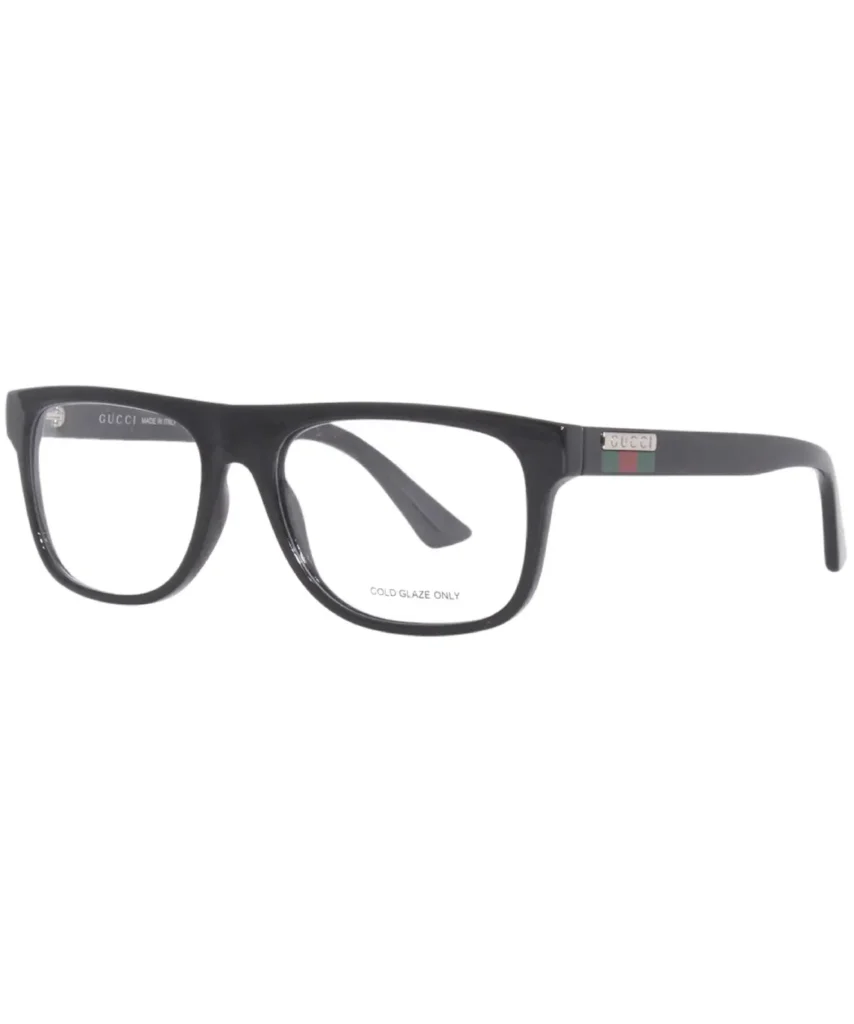 Gucci GG1117O Eyeglasses Men's Full Rim Rectangle Shape