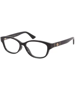 Gucci Women's GG0639OA 001 Eyeglasses Frame Black Full Rim Cat Eye 53mm