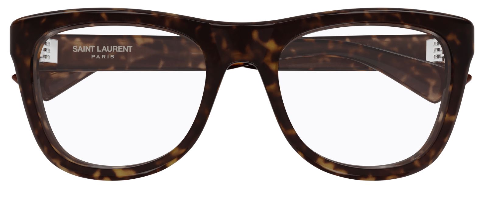 Saint Laurent Opt SL 816 002 Eyeglasses Women's Havana Full Rim 54-19-140 - Image 2