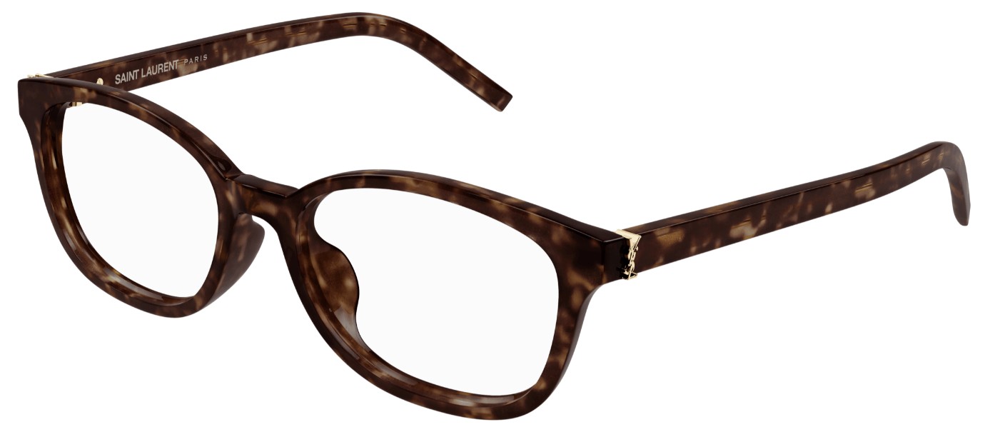 Saint Laurent SL M141/F 006 Eyeglasses Women's Beige Full Rim 54-16-145 - Image 3