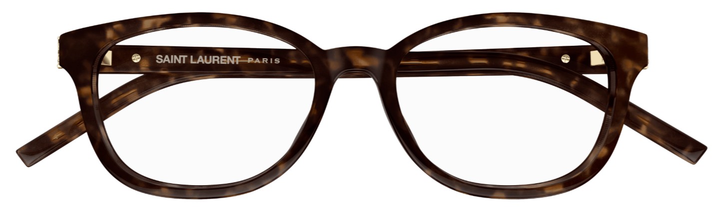 Saint Laurent SL M141/F 006 Eyeglasses Women's Beige Full Rim 54-16-145 - Image 2