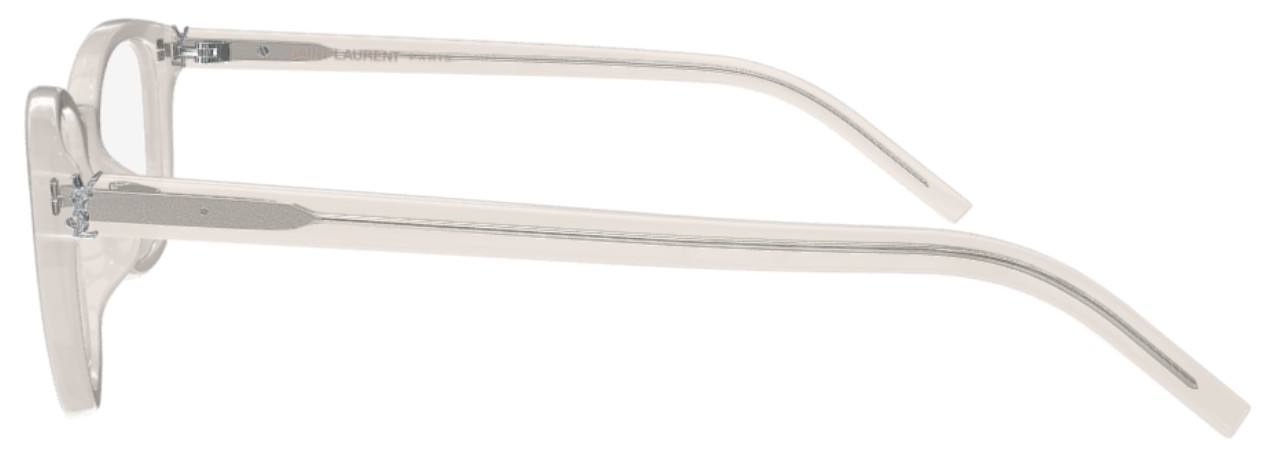 Saint Laurent SL M141/F 006 Eyeglasses Women's Beige Full Rim 54-16-145 - Image 2